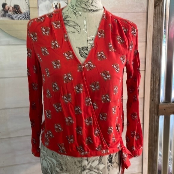 Lucky Brand Tops - Lucky Brand Red Top XS
